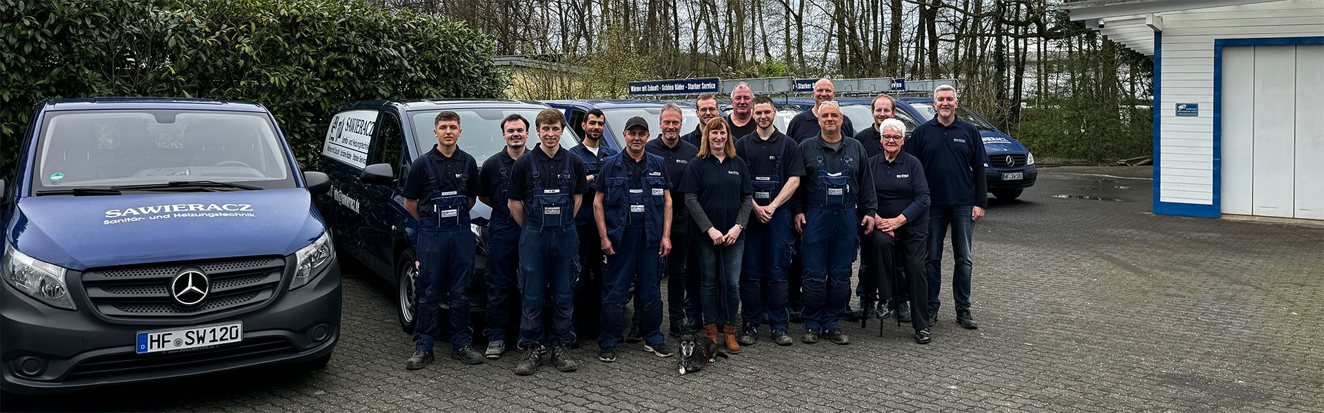 Teamfoto von Sawieracz Sanitär- und Heizungstechnik aus Vlotho